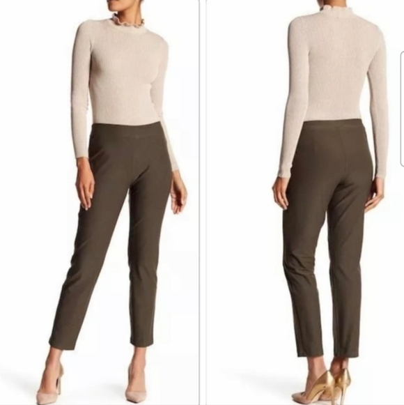 Eileen Fisher Pants - Eileen Fisher Stretch Crepe Slim Ankle Pants Size Small